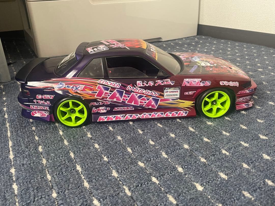 ラジコンボディ S13 シルビア 中村直樹仕様