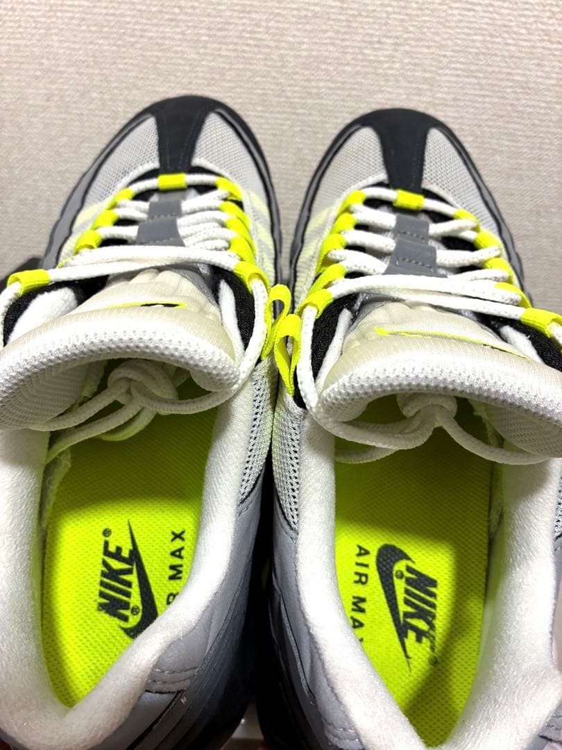 \"あーる様用\"NIKE AIRMAX95 OG イエローグラデーション2020