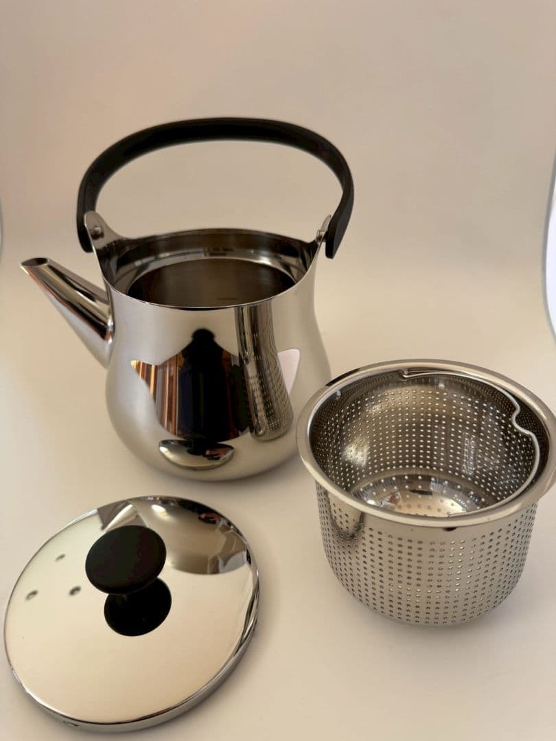【箱なし特価・新品未使用】ALESSI 深澤直人CHAティーポット やかんケトル