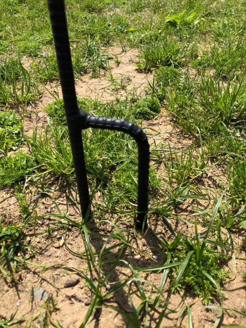 ソロキャン、お手軽サイズ、コンパクト焚き火ハンガー