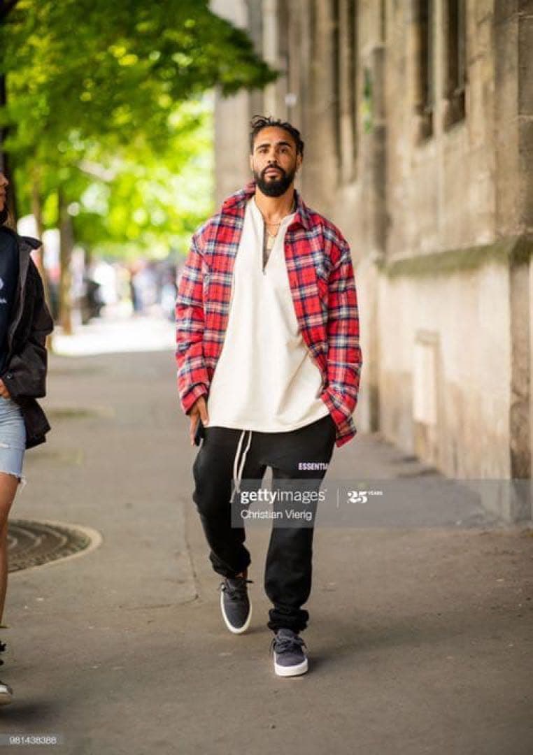 【ピンクの猫】fear of god 6th フランネル　シャツジャケット