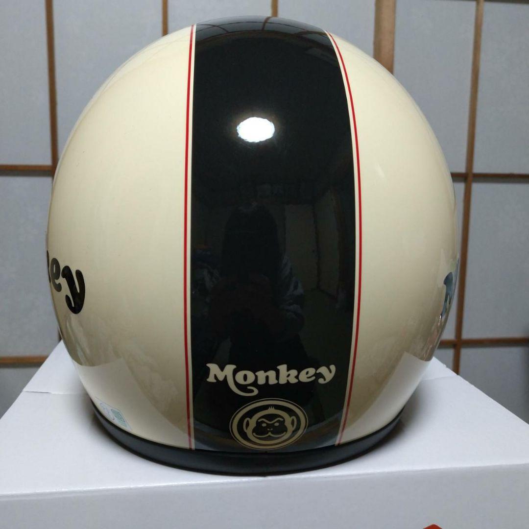 Honda Monkey ヘルメットJC-1C アイボリー×ブラックMサイズ