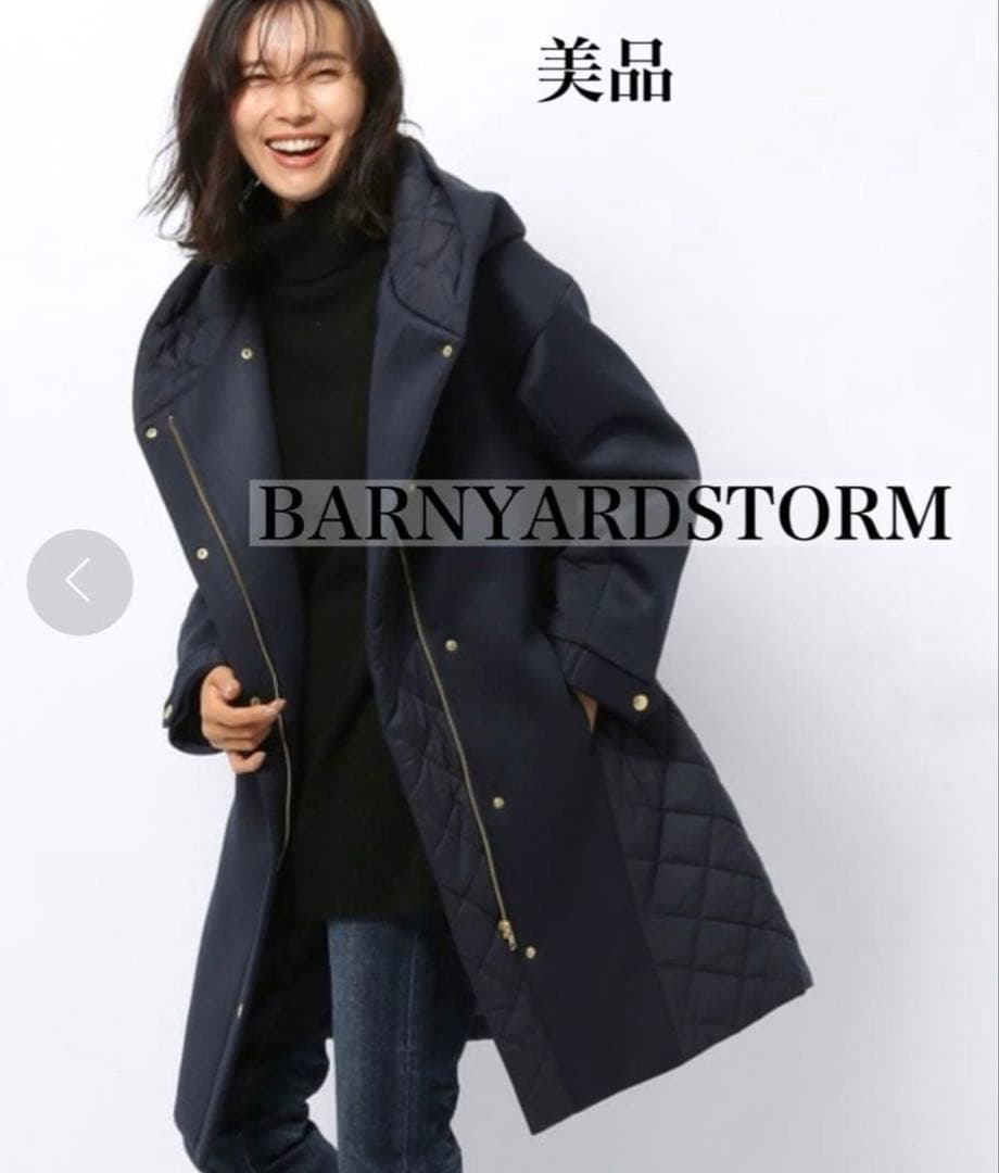 BARNYARDSTORM キルティングドッキングコート
