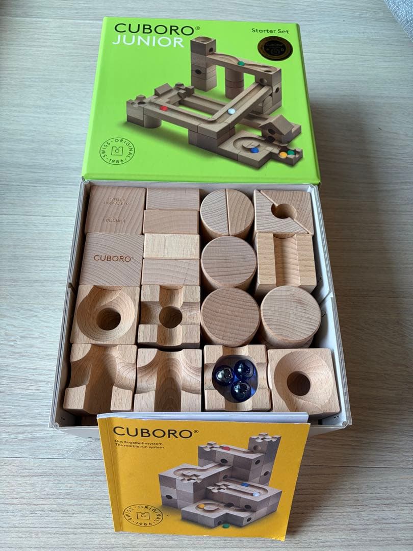 【美品】CUBORO キュボロ ジュニア 箱・説明書あり 正規品