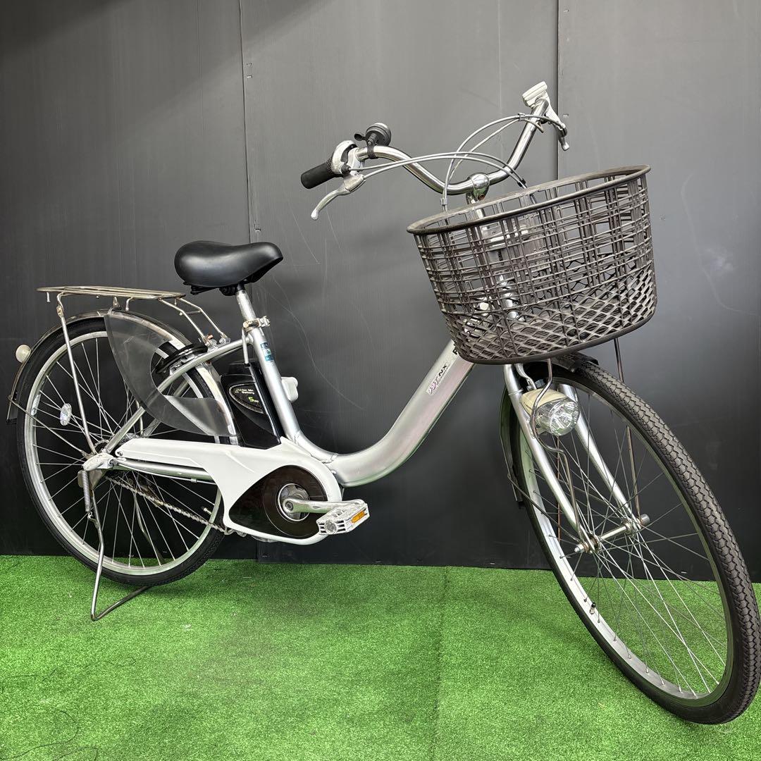 電動自転車 Panasonic Lithium vivi NX シルバー　99★