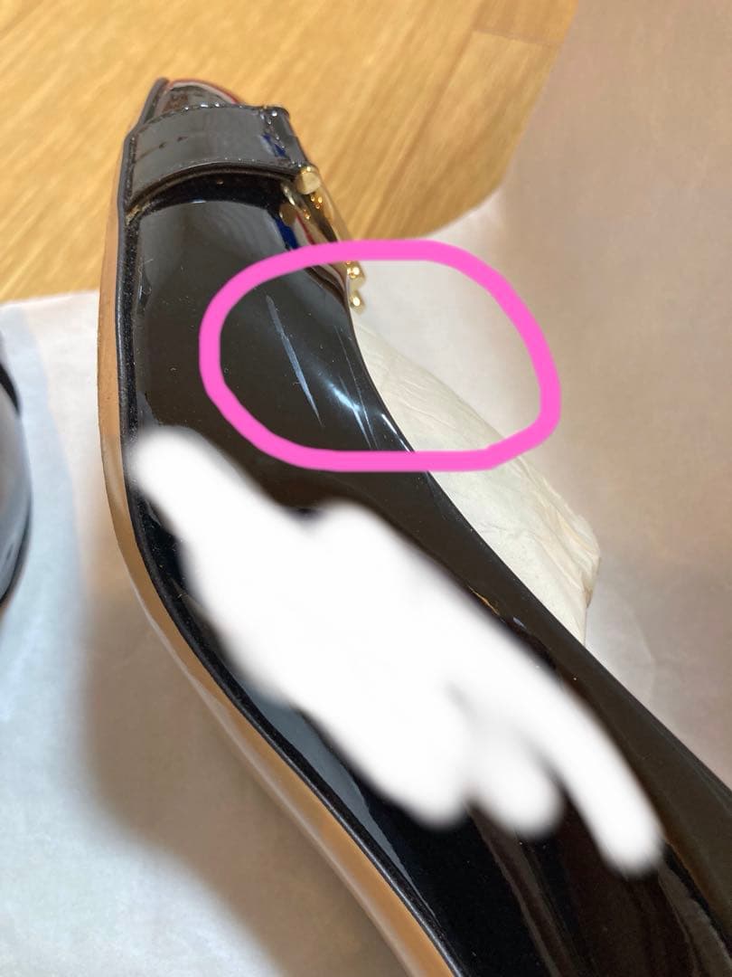 SalvatoreFerragamo GARDA 5.5/23cm相当