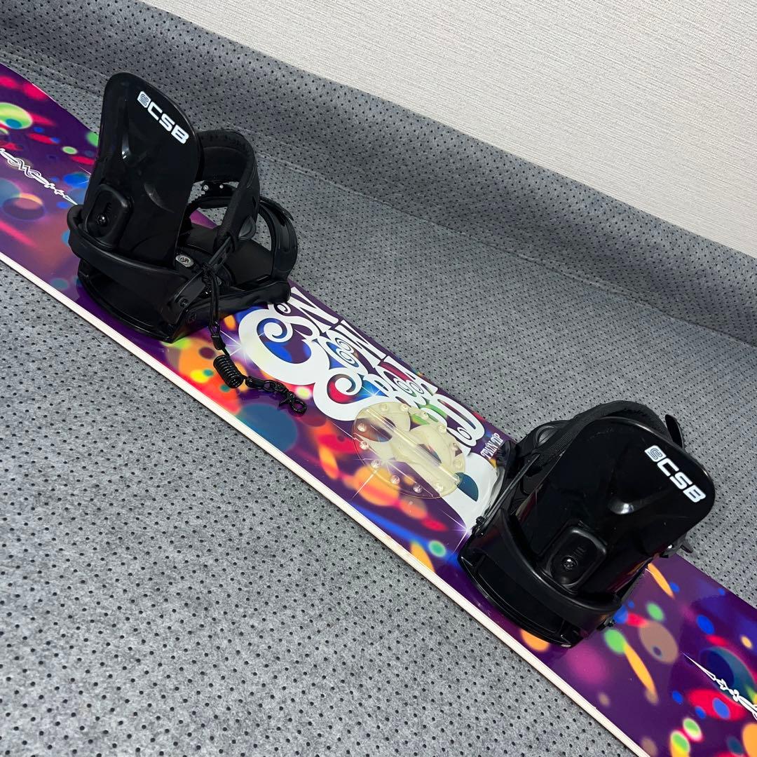数回使用 142cm CSB TWINTIP＋CSB バインディング S/M