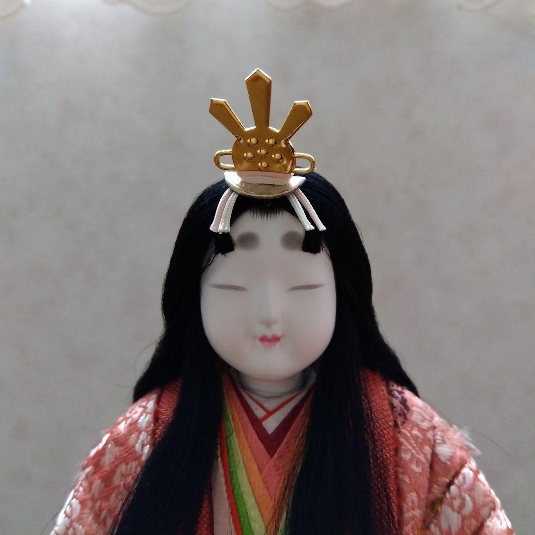 真多呂人形　皇華立雛(作品をお送りする時には作札をお付け出来ます)―新品未使用ー