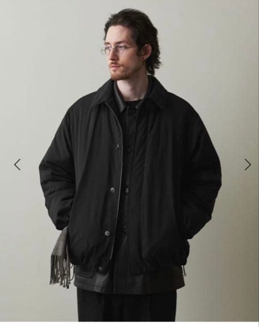 Steven Alan ダルマ バルカラー ジャケット ブラック 24aw