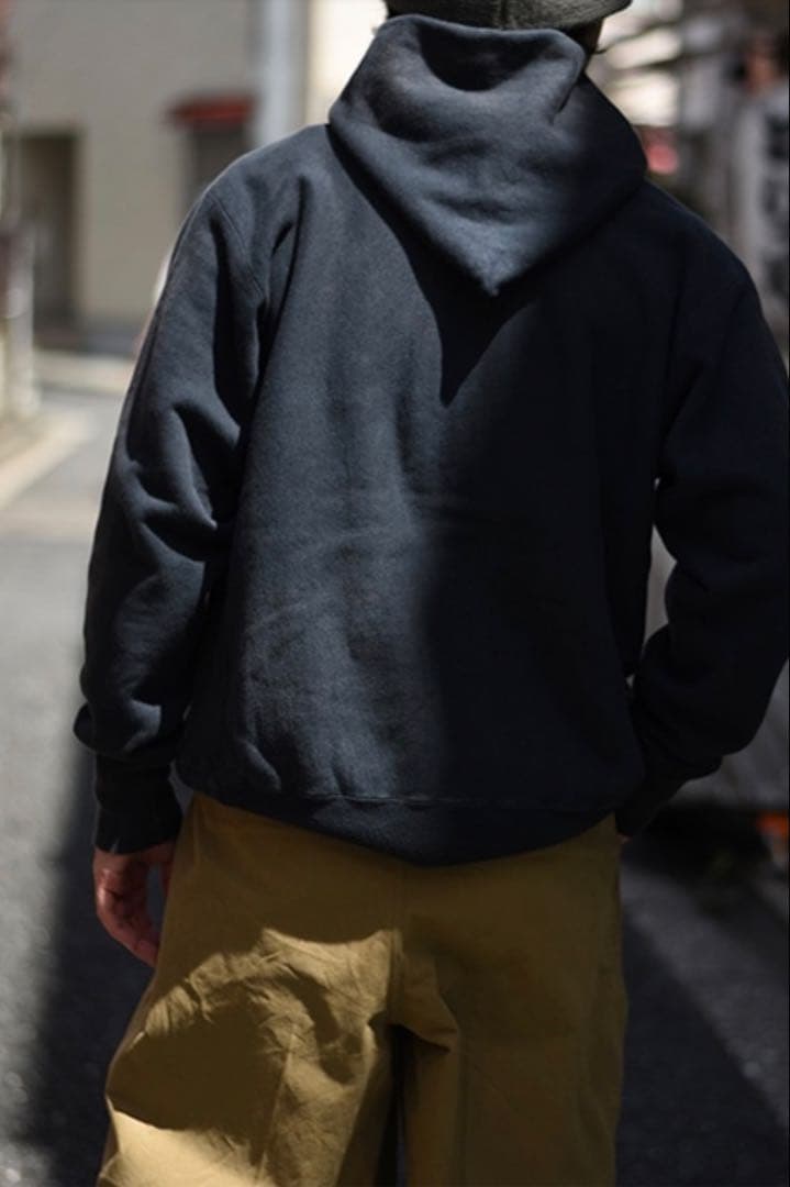 トップス A.PRESSE \"Vintage Half Zip Sweat Hoodie\"