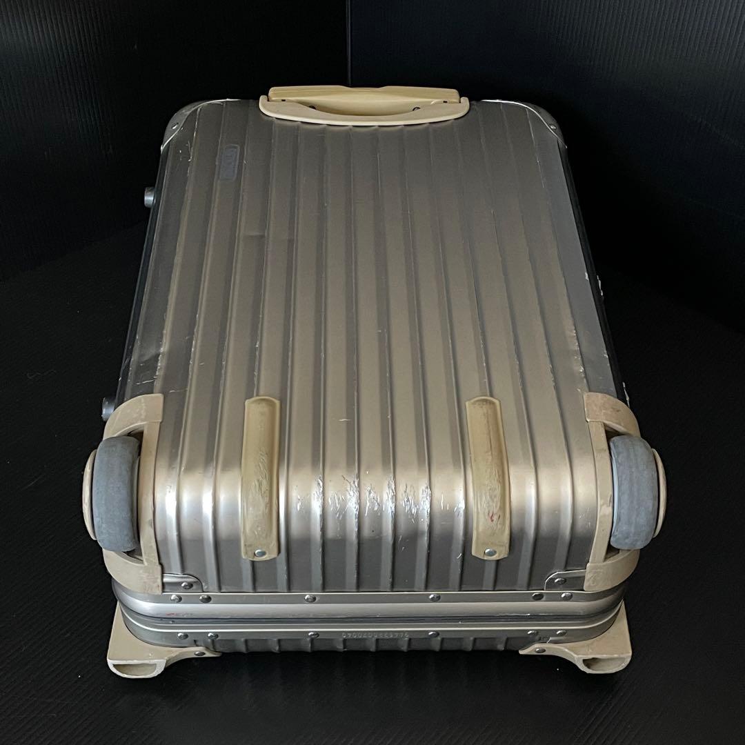 【希少カラー】リモワ トパーズ ゴールド 2輪 キャリーケース 32L アルミ