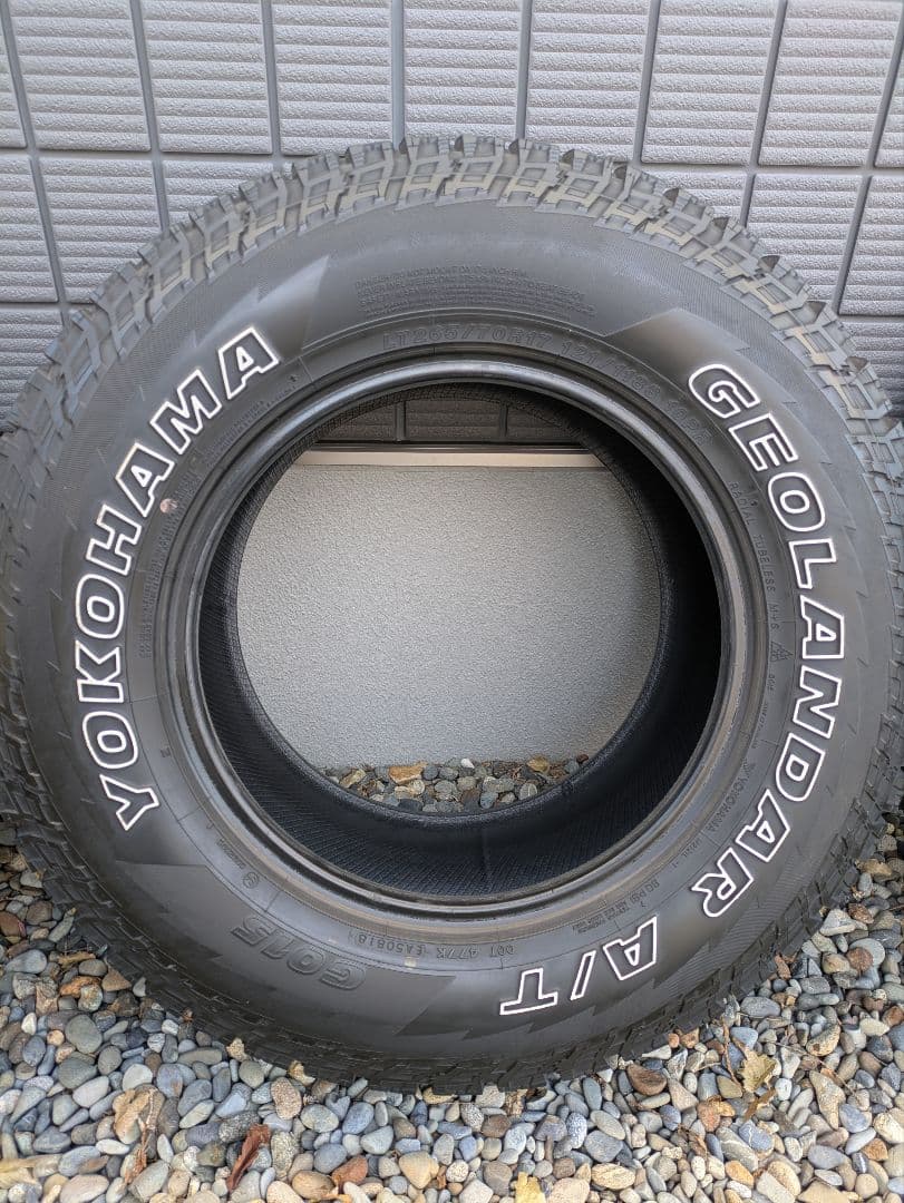 YOKOHAMA GEOLANDAR A/T LT265/70R17 4本セット