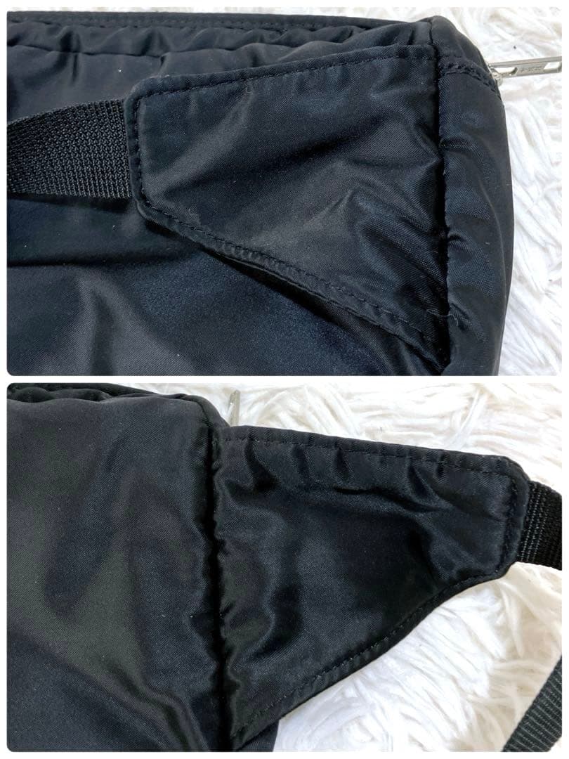 ✨美品 ポーター タンカー ウエストバッグ ボディバッグ ブラック 日本製 黒S