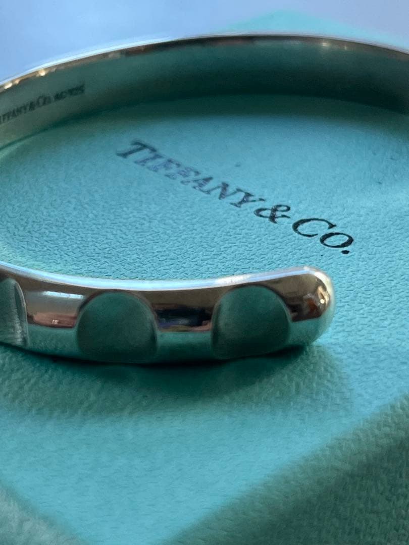 Tiffany パロマグルーヴ カフ ブレスレット ティファニー シルバー