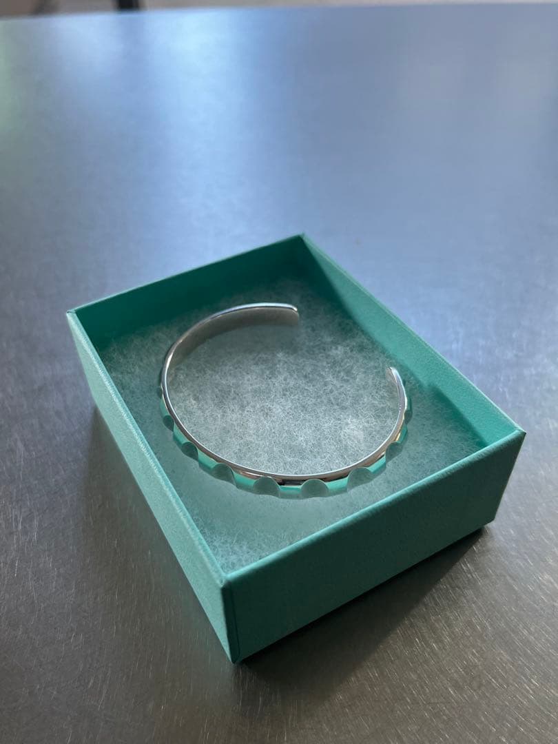 Tiffany パロマグルーヴ カフ ブレスレット ティファニー シルバー