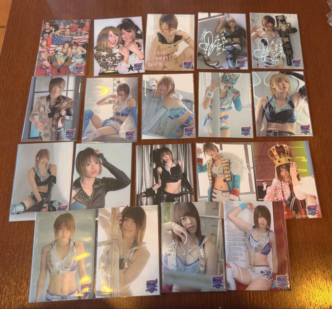 全108種　女子プロレス　マリーゴールド　岩谷麻優　トレーディングカード　コンプ