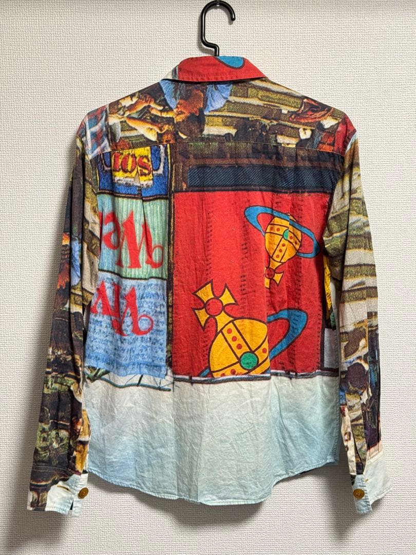 【Vivienne Westwood】ピカデリー サーカス プリント シャツ