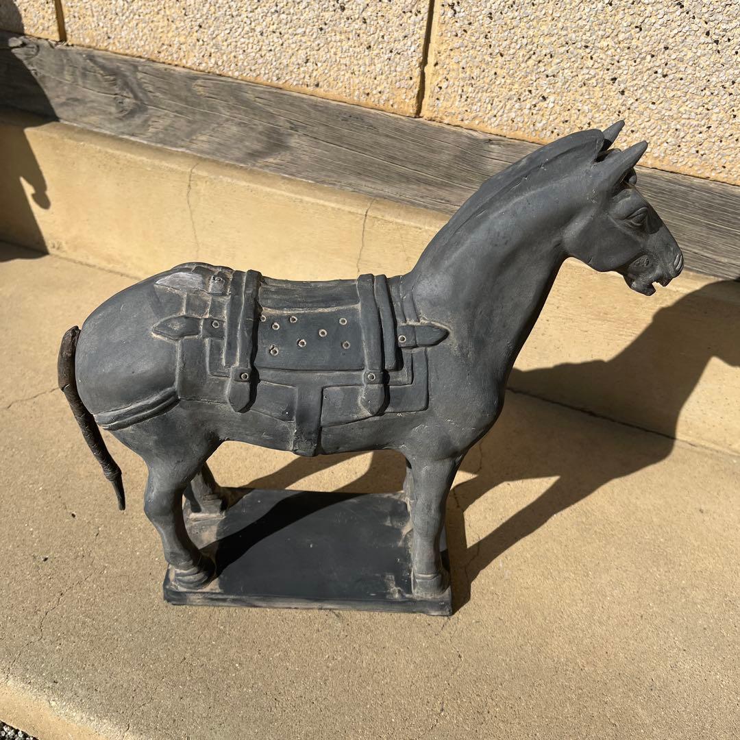 【4体】兵馬俑レプリカ　大型サイズ　中国骨董　アンティーク