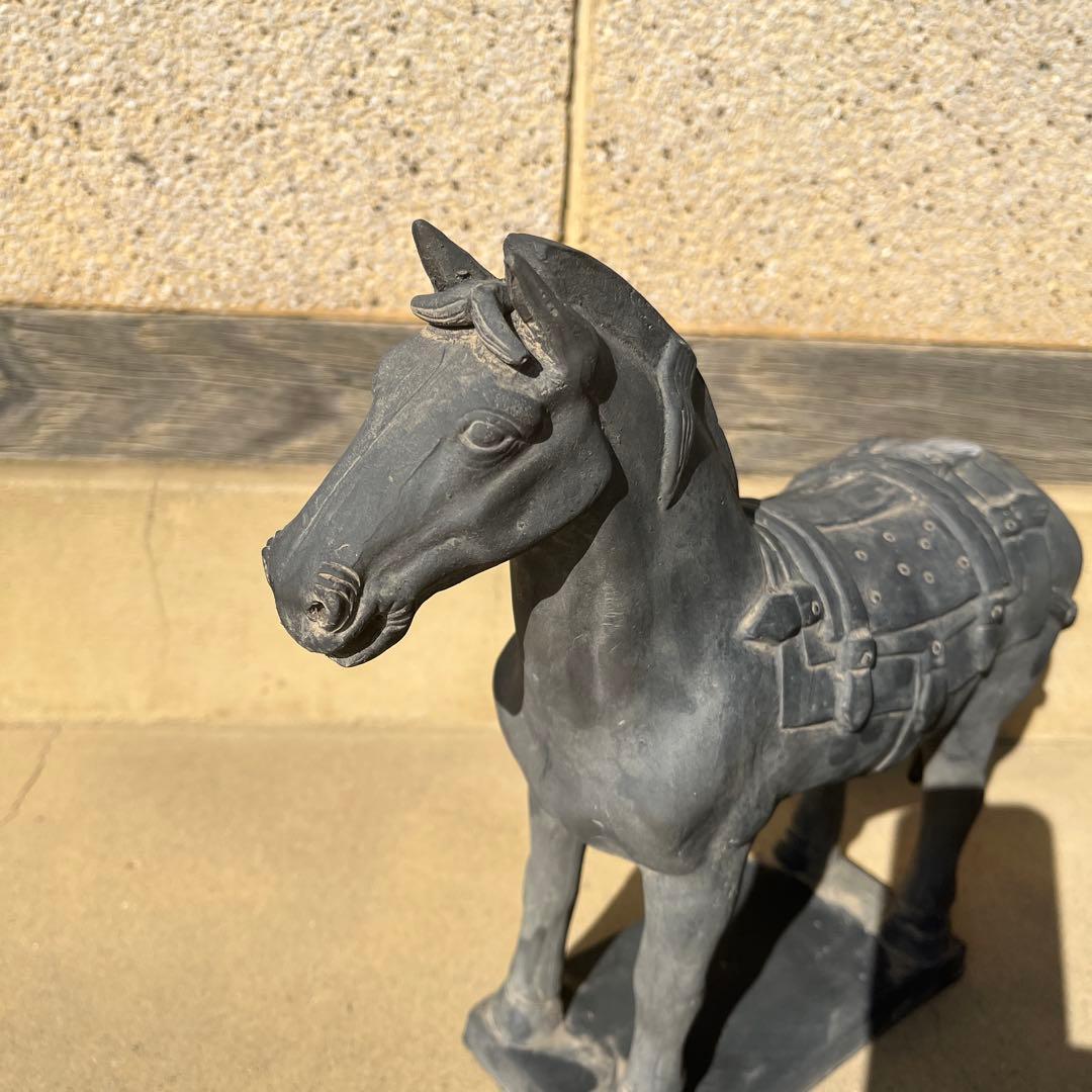 【4体】兵馬俑レプリカ　大型サイズ　中国骨董　アンティーク