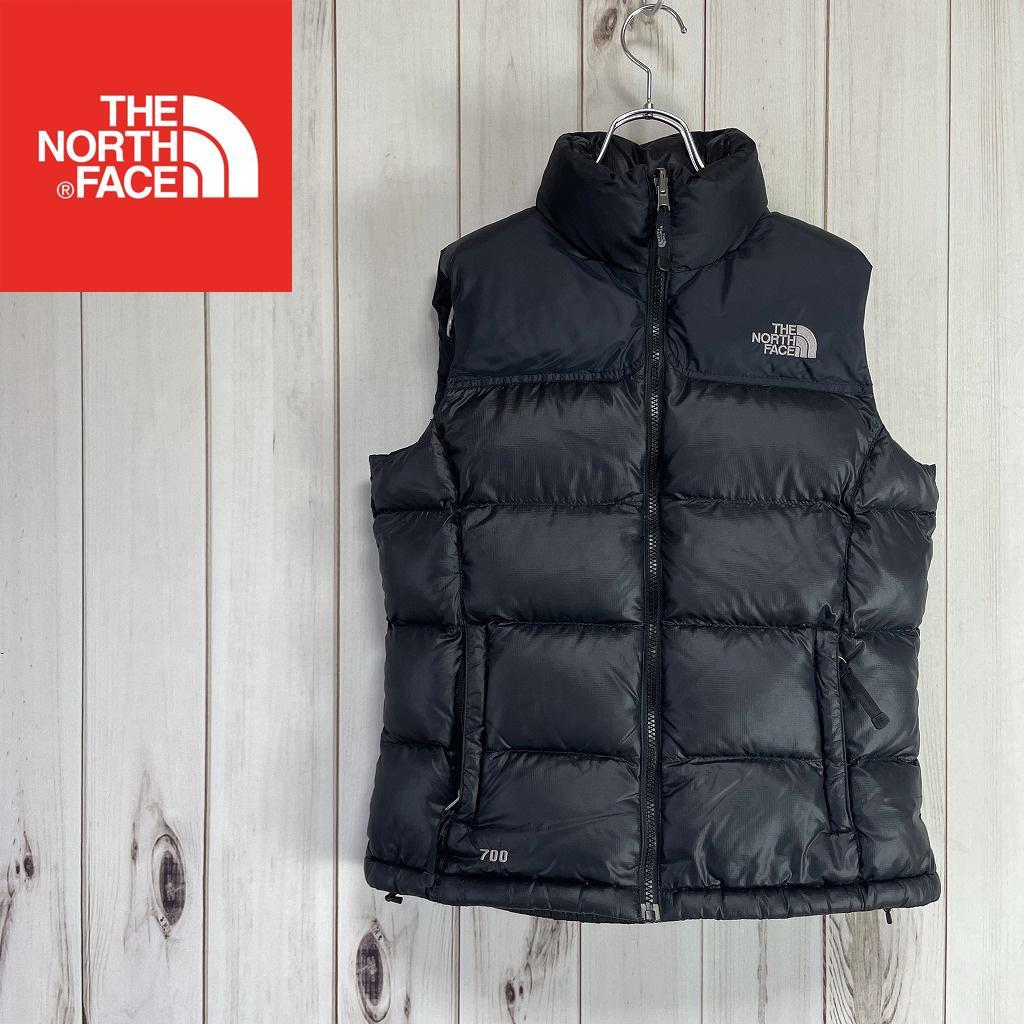 良品　ノースフェイス　ヌプシ　ダウンベスト　ダウンジャケット　レディースM