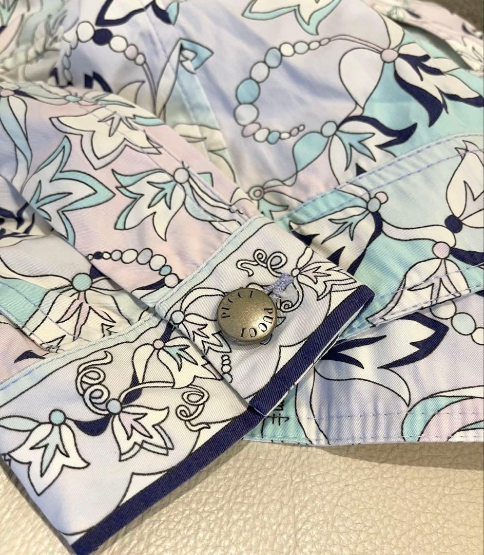 EMILIO PUCCI 夢色ベイビーパステル薄手コットンアウター