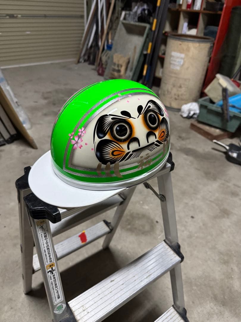 ダルマデザイン 半帽ヘルメット コルク