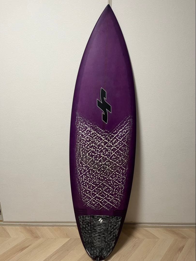 サーフボード　jrsurfbords 紫　ショート