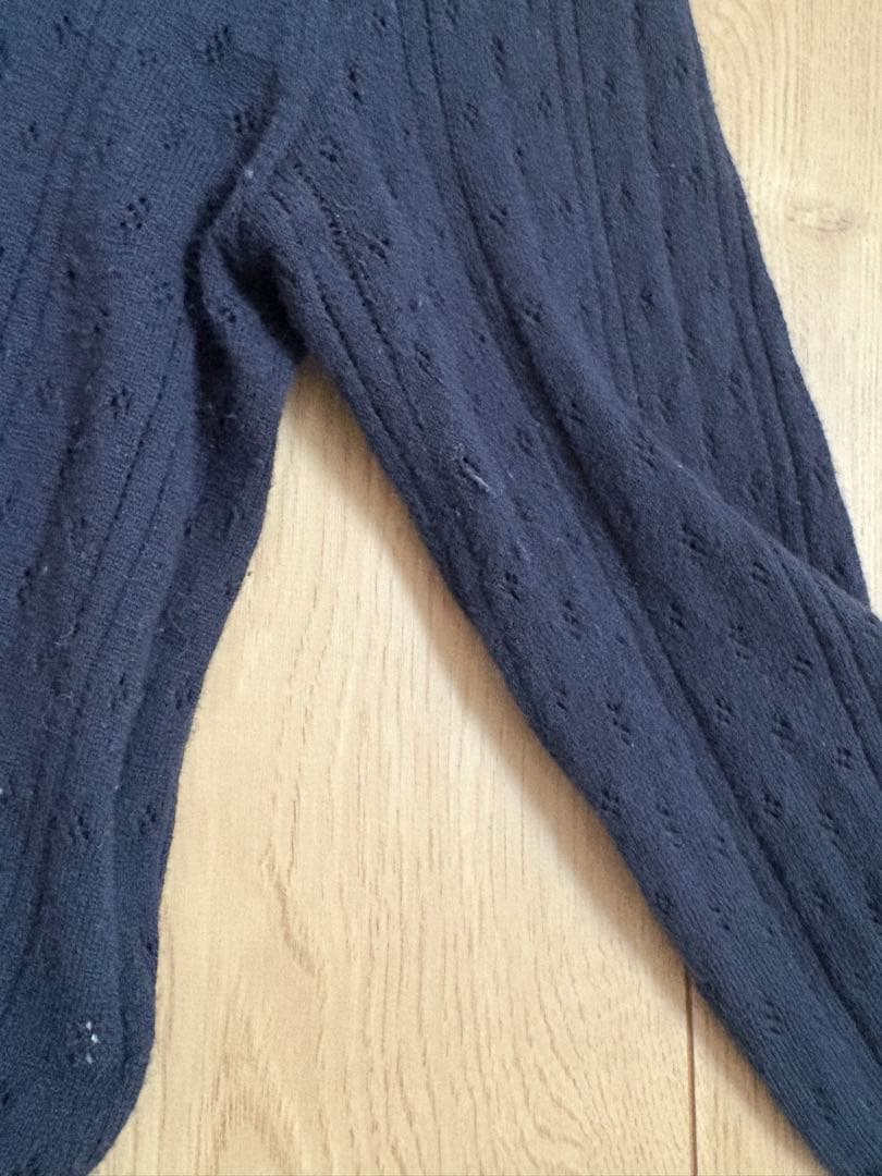 トップス SHISHIKUI eyelet long NAVY