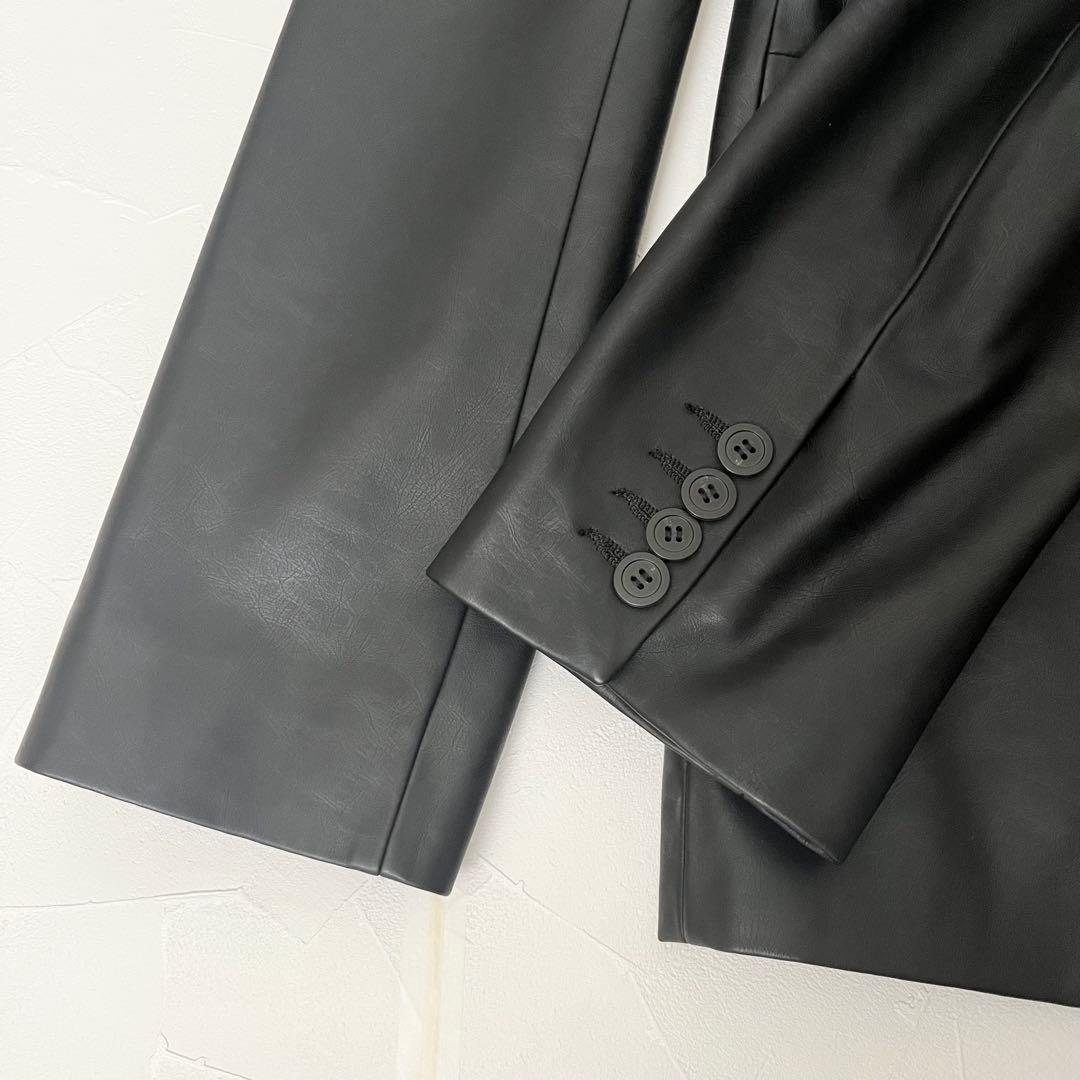 美品 TODAYFUL Ecoleather Tailored Jacket