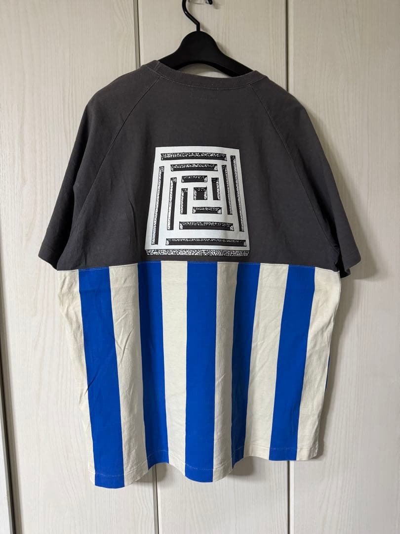 C.E CAVEMPT ストライプTシャツ Lサイズ