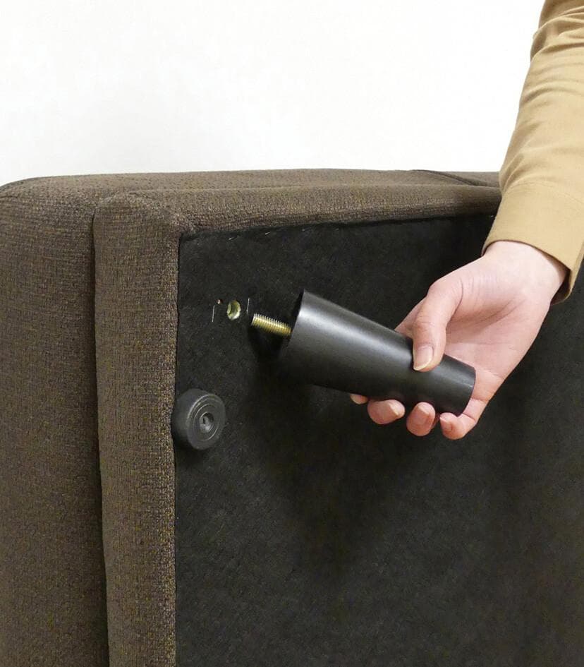 New離せるソファーベッド (ラズベリー)　レッド　ソファベッド