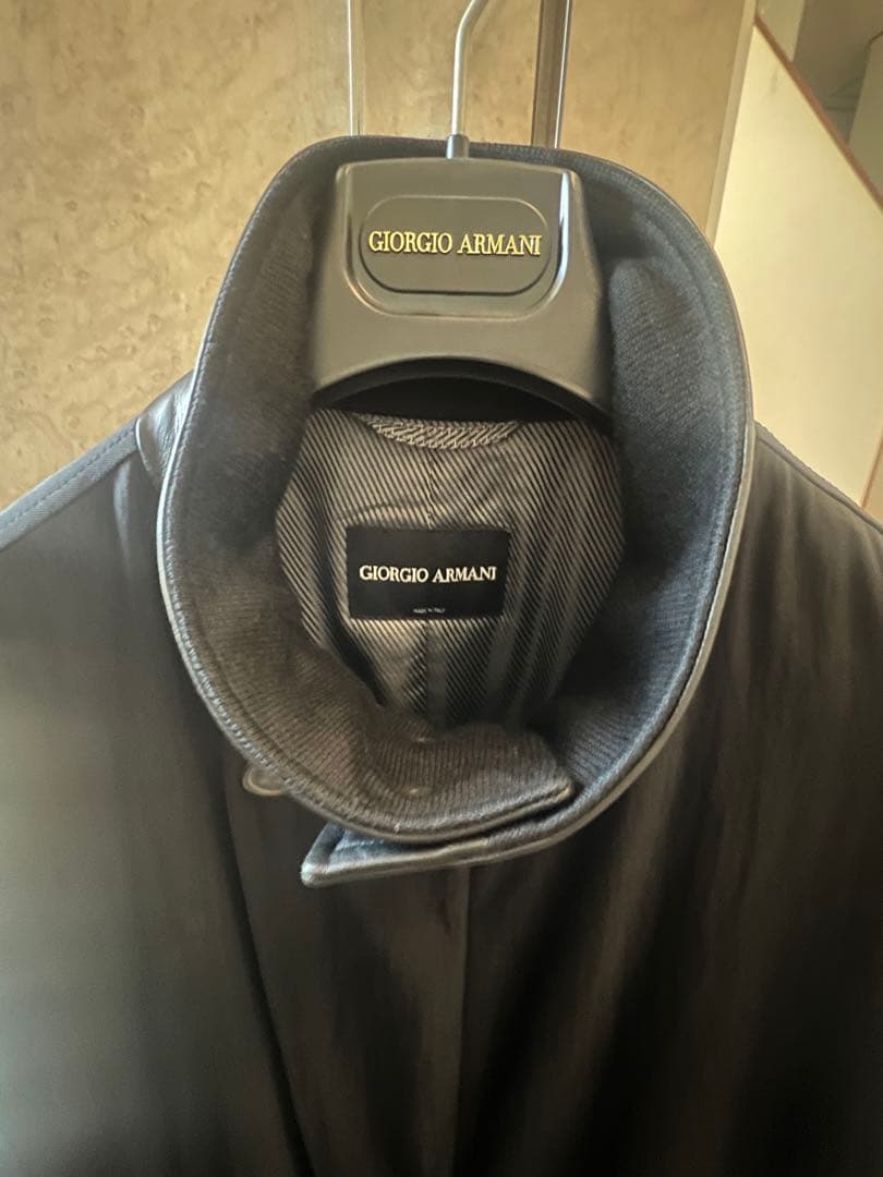 ひでGERGIO ARMANI 洗練ナイロンコート