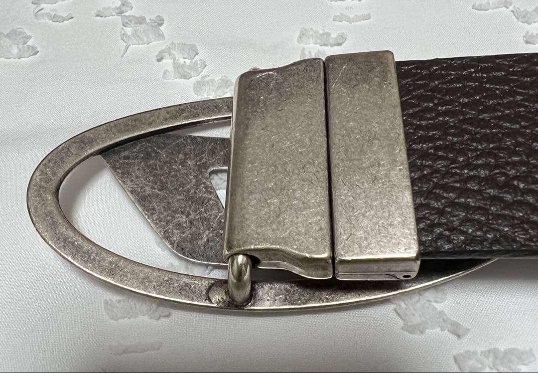 DIESEL.•メンズ.•レザーベルト.•箱付き.•美品
