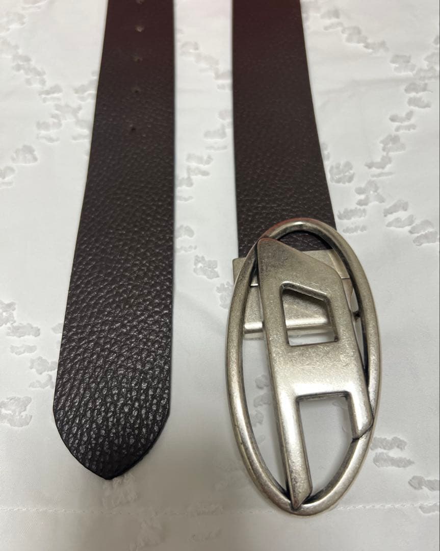 DIESEL.•メンズ.•レザーベルト.•箱付き.•美品