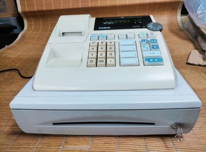 カシオレジスター　100ER　簡単便利特殊　送料込　464012