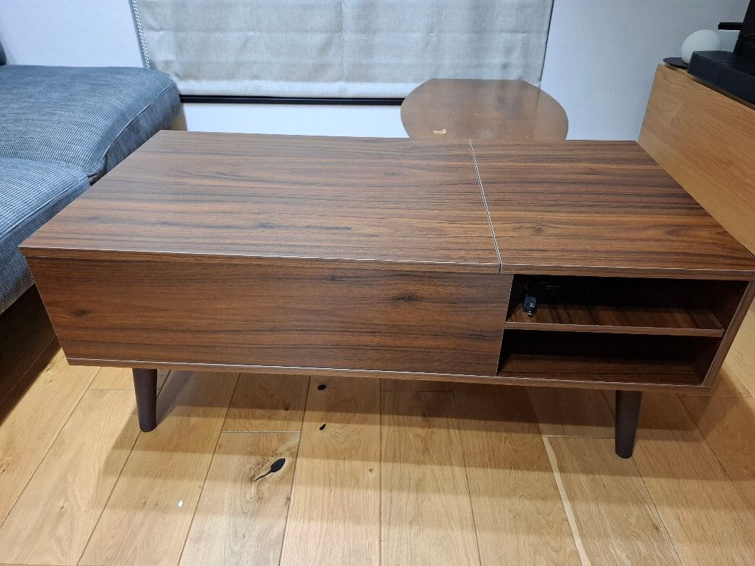 WLIVE コーヒーテーブル 昇降式 リビングテーブル ローテーブル