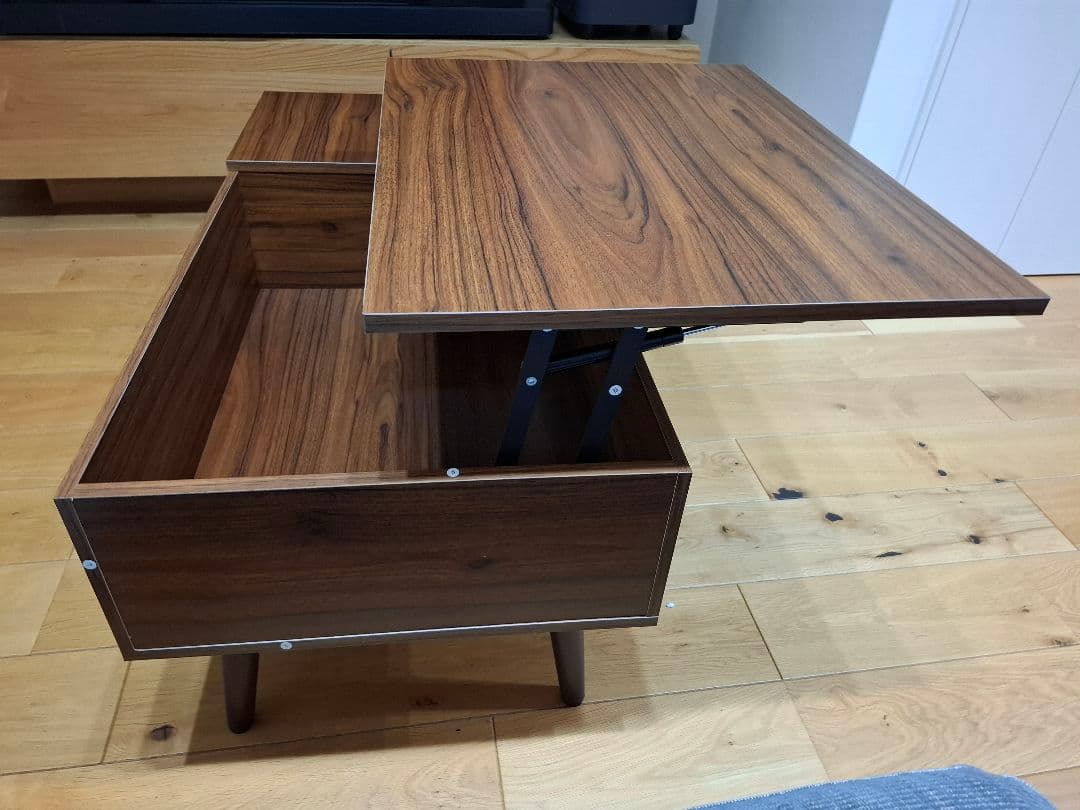 WLIVE コーヒーテーブル 昇降式 リビングテーブル ローテーブル