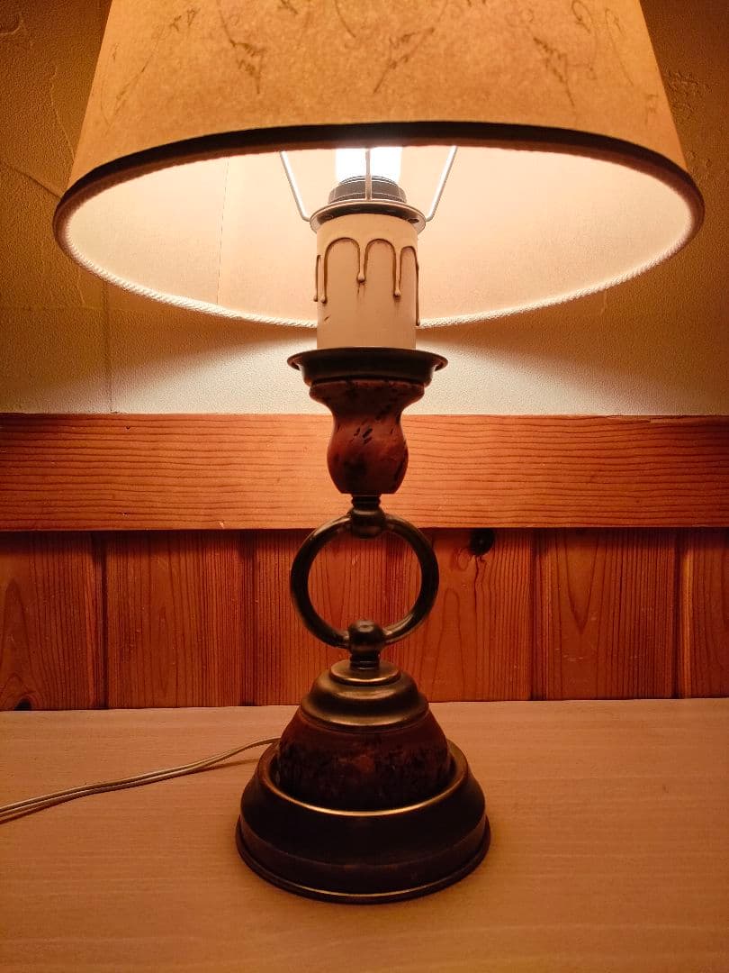テーブルランプ アンティーク カパーニ社 イタリア製 卓上ランプ