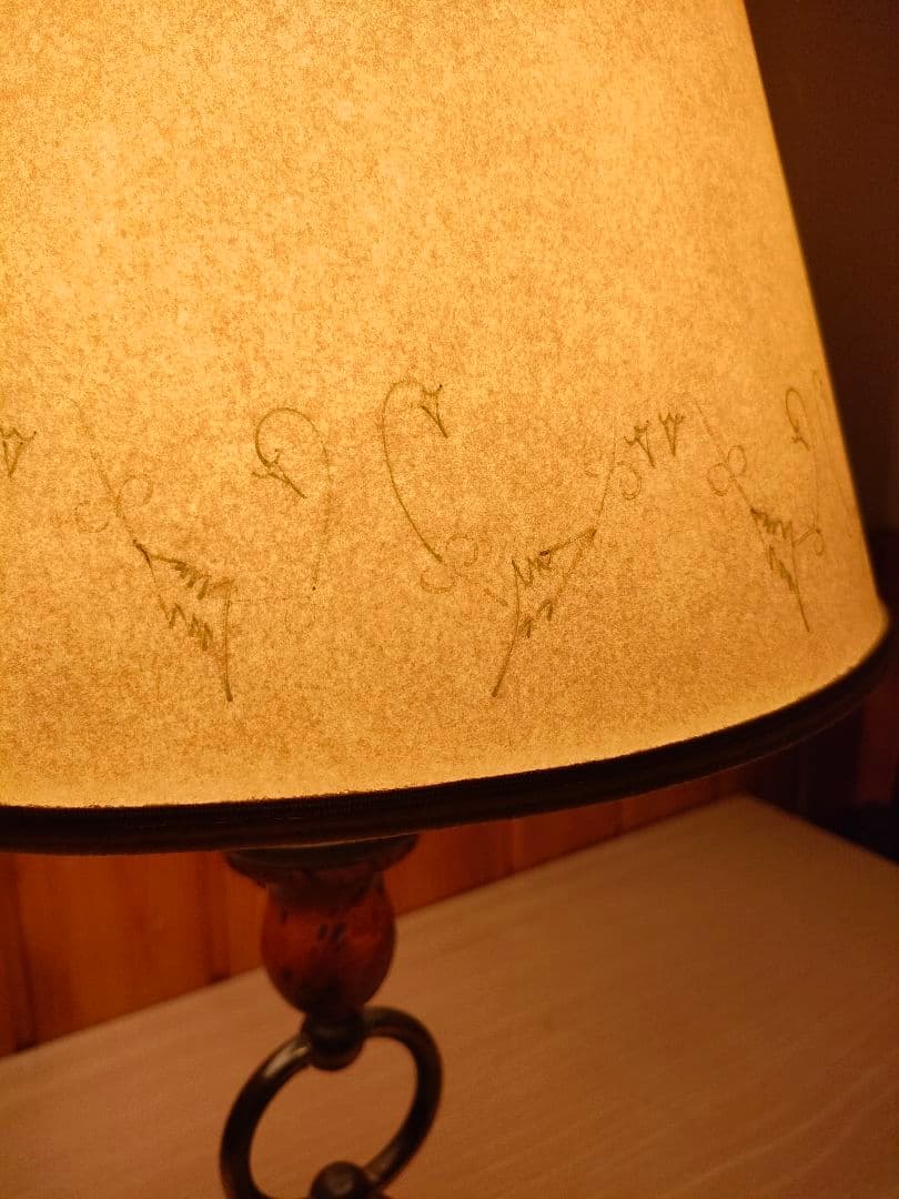 テーブルランプ アンティーク カパーニ社 イタリア製 卓上ランプ