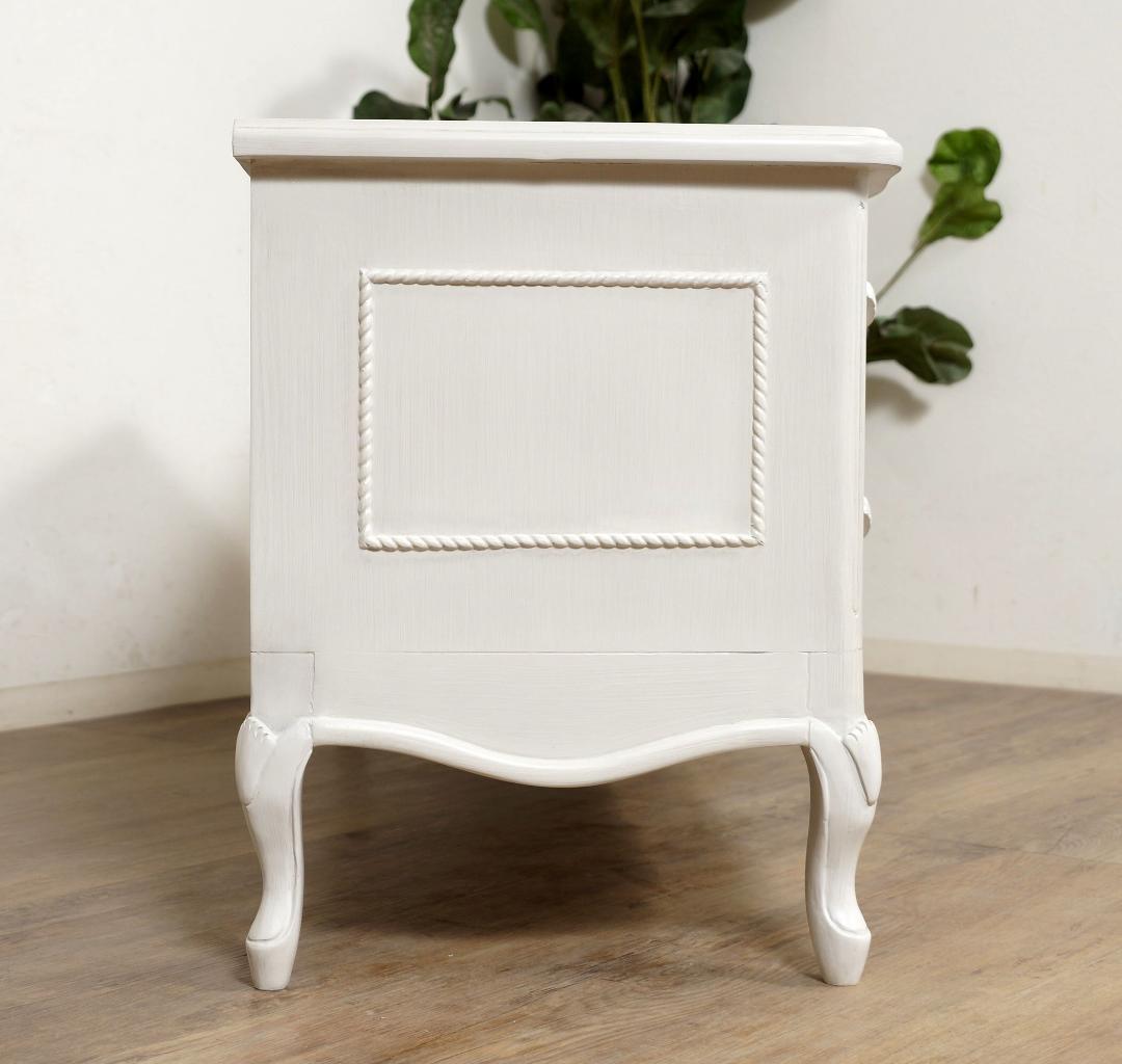 ヨーロピアンスタイル 猫脚　　テレビ台　ボード 　ラック　幅　120cm