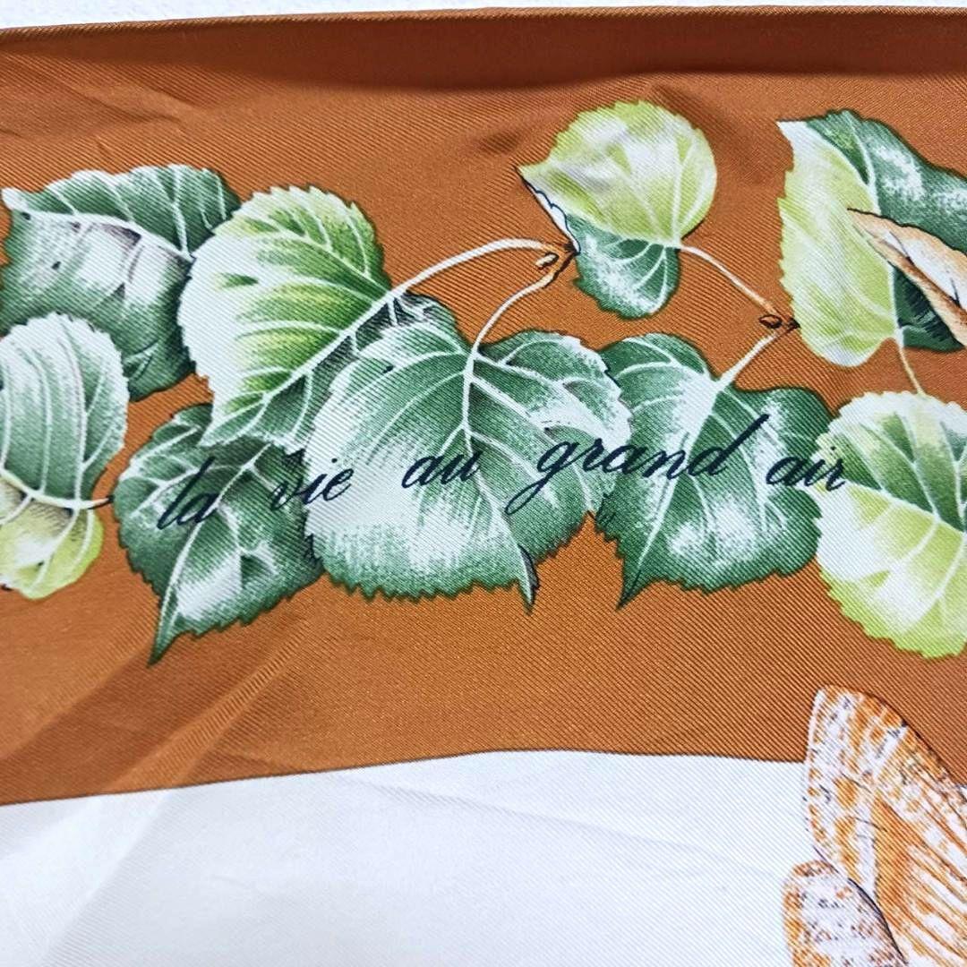 カルネ様✨HERMES エルメス カレ90 シルクスカーフ 鳥柄 正方形 大判