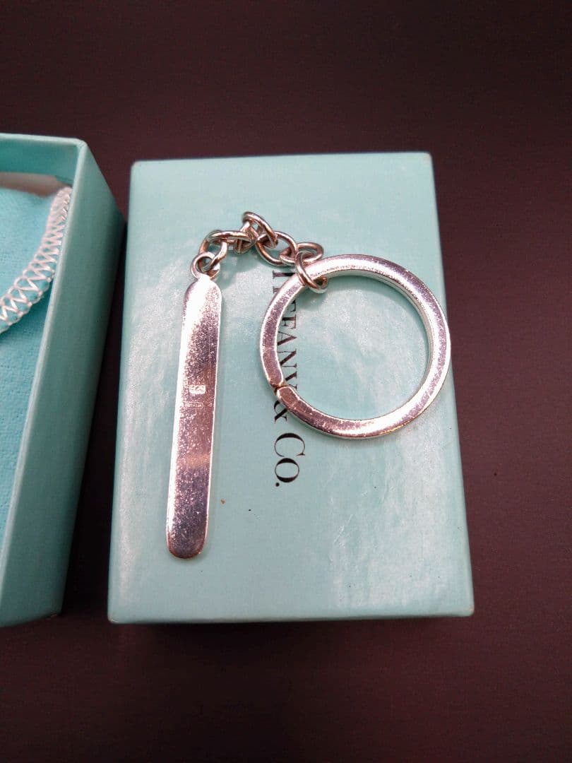 TIFFANY ティファニー キーホルダー キーリング シルバー925