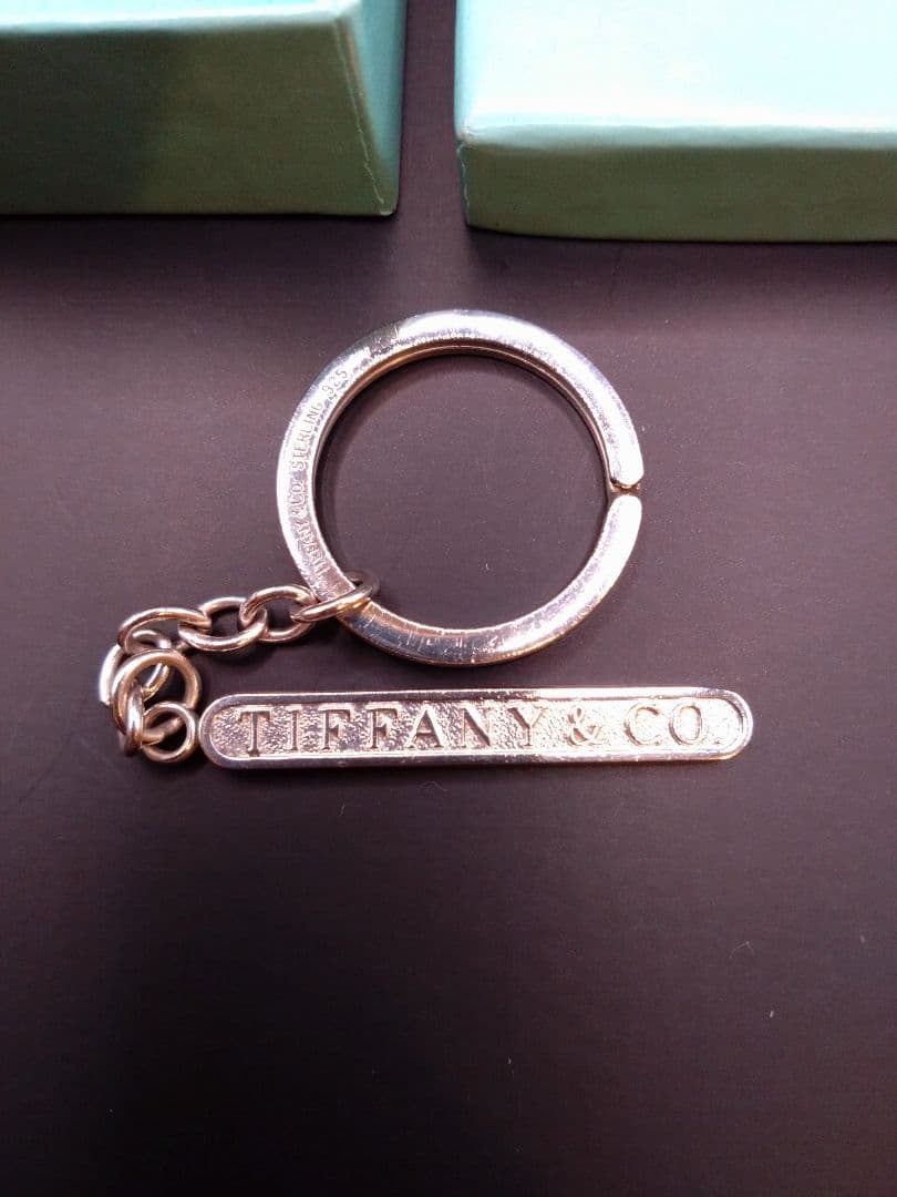 TIFFANY ティファニー キーホルダー キーリング シルバー925