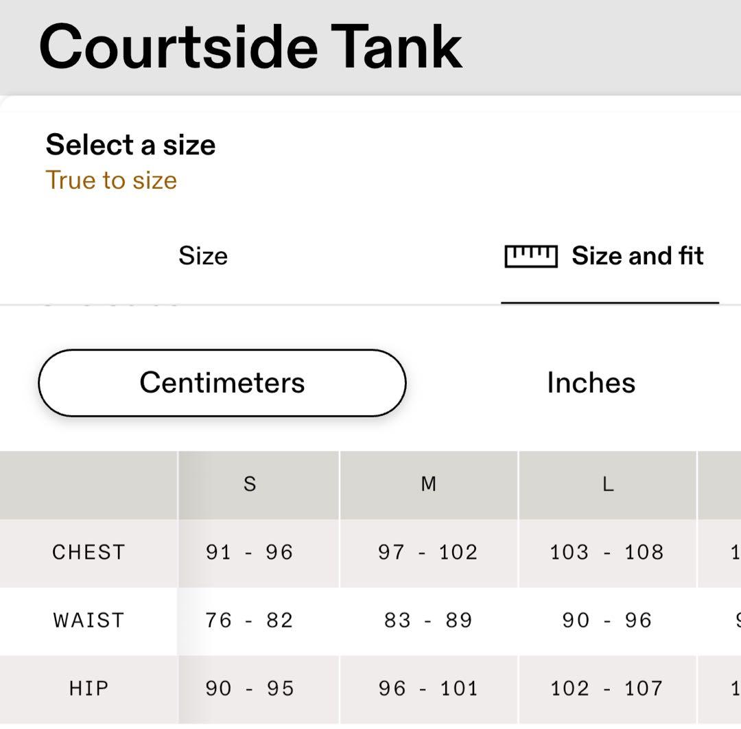On: Courtside Tank 新品 . 未使用、サイズM, ブラック色
