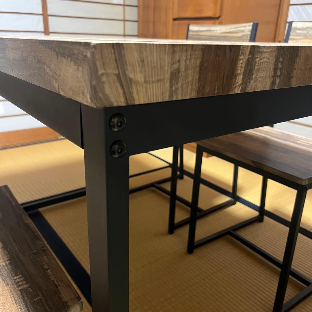 木目調ダイニングテーブルセット　専用