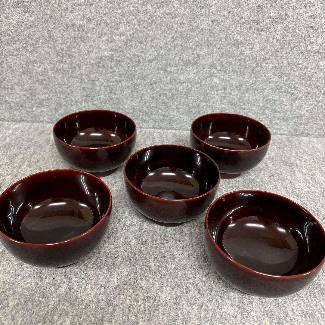 輪島塗　堅牢優美　汁物椀　煮物椀