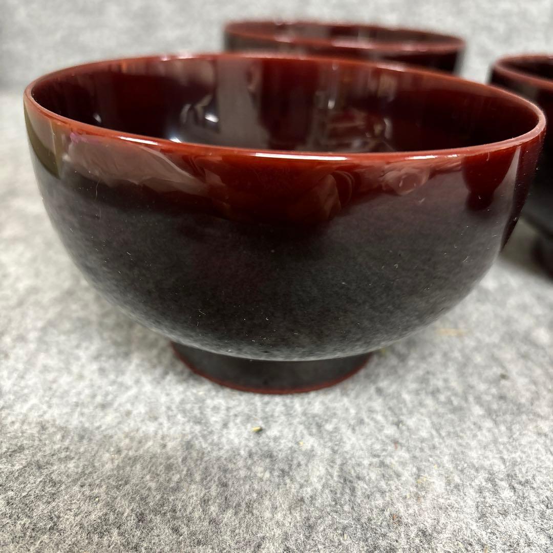 輪島塗　堅牢優美　汁物椀　煮物椀