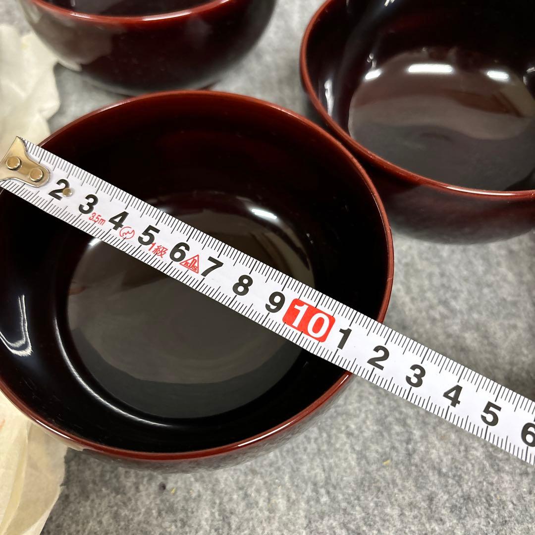 輪島塗　堅牢優美　汁物椀　煮物椀