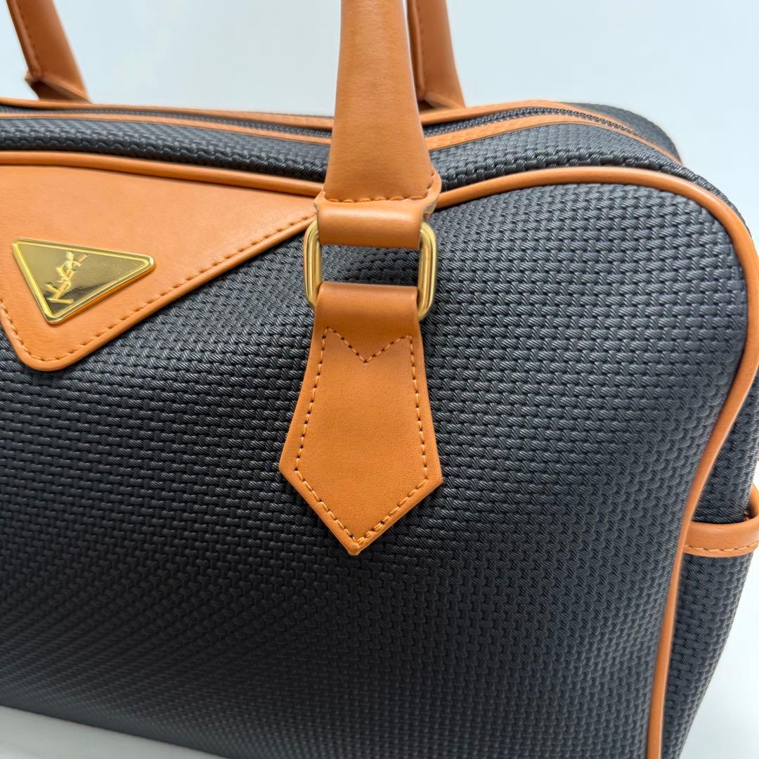 ✨極美品✨イヴサンローラン ミニボストン カサンドラロゴ ゴールド金具 レザー