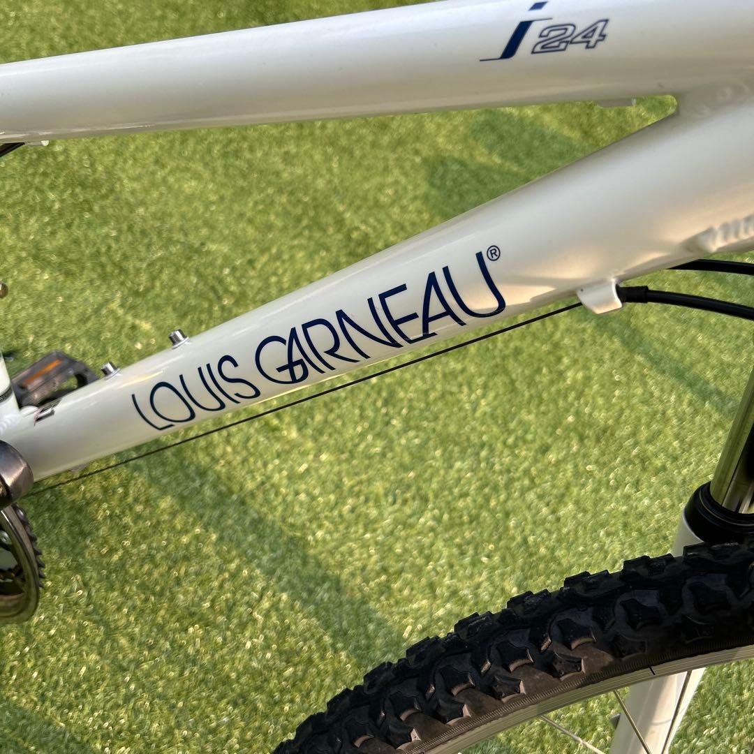 LOUIS GARNEAU j24 ホワイト 自転車 バスケット付き